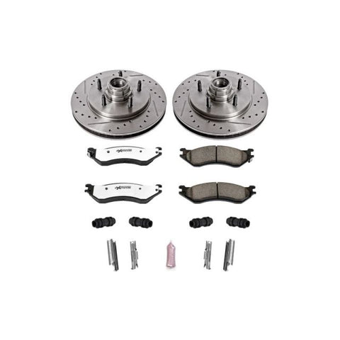 Power Stop 97-00 Ford Expedition Front Z36 Truck & Tow Brake Kit - K1878-36