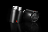 Akrapovic 09-12 Volkswagen Golf GTD (VI) Tail Pipe Set (Carbon) - TP-VWGMK6-CA