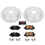 Power Stop 01-06 Acura MDX Rear Z17 Evolution Geomet Coated Brake Kit - CRK2382