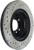 StopTech 06 BMW 325 Series / 07-09 BMW 328 Series Drilled Left Rear Rotor - 128.34078L