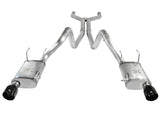 aFe MACHForce XP Cat-Back Exhaust 3in SS w/ Black Tips 11-14 Ford Mustang GT V8 5.0L - 49-43049-B