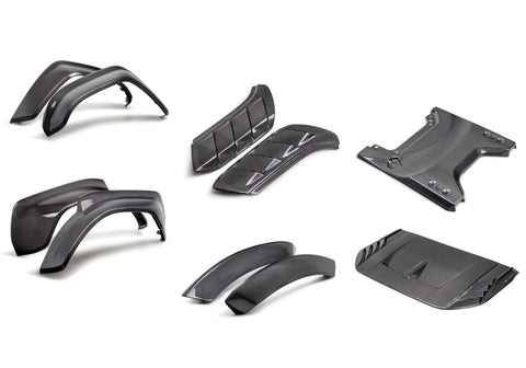 Ford Racing 22-24 Ford Racing 22-24 Ford Bronco Raptor Carbon Fiber Appearance Kit - Gloss - M-16600K-BG