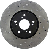 StopTech 04-08 Acura TL/TL-S Brembo Cryo Drilled Right Front Rotor - 128.40062CR