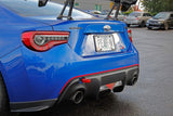 PERRIN 13-20 & 2022 Subaru BRZ / 13-16 Scion FRS / 17-20 Toyota 86 Tow Hook Kit (Rear) - Red - PSP-BDY-255RD