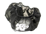 K&N Universal Precharger Air Filter Wrap - Round Straight - Black - 11in ID x 2in H - 22-8000PK