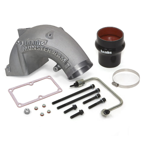 Banks Power 07.5-17 Ram 2500/3500 6.7L Diesel Monster-Ram Intake System w/ Fuel Line 4in Natural - 42790