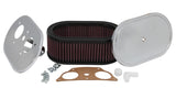 K&N Custom Racing Assembly DDO 8-7/8x5-1/4in Oval 3-1/2in Height Vent - 56-1255