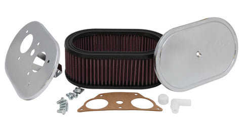 K&N Custom Racing Assembly DDO 8-7/8x5-1/4in Oval 3-1/2in Height Vent - 56-1255