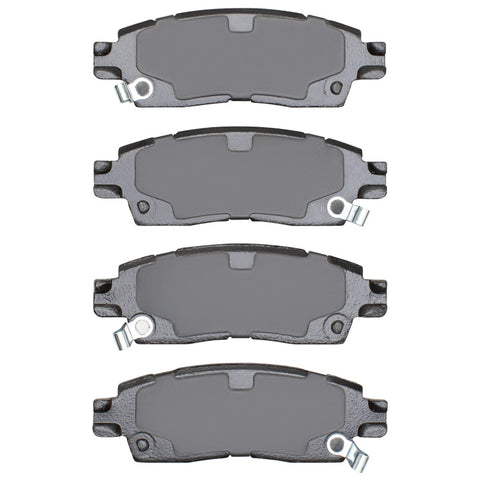 R1 02-19 Saturn Outlook Rear Semi Met Brake Pads - 2311-0883-00