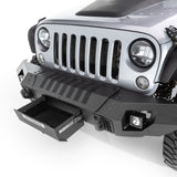 Go Rhino 07-20 Jeep Wrangler JL/JLU/JK/JKU/Gladiator JT Trailline Front Straight Bumper - 230116T