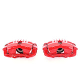 Power Stop 97-05 Chevrolet Blazer Rear Red Calipers w/Brackets - Pair - S4712