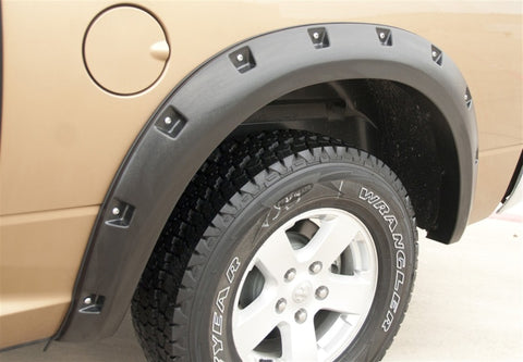 Lund 09-17 Dodge Ram 1500 RX-Rivet Style Textured Elite Series Fender Flares - Black (2 Pc.) - RX204TA