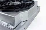 CSF Motorsport Radiator with Shroud - 14in SPAL Brushless Fans - Harnesses - 8374
