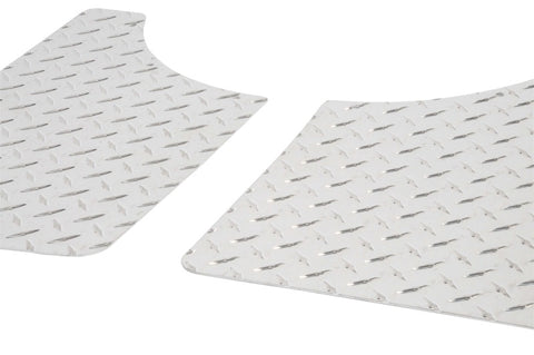 Deezee Universal Flaps Brite-Tread Universal 11x19 Notched (Blk) - DZ 1808
