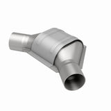 MagnaFlow Universal Catalytic Converter 2.00inch Angled Inlet/Outlet - 99184HM