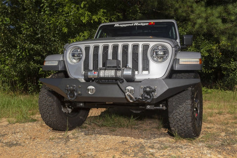 Rugged Ridge Spartan Front Bumper SE W/O Overrider 18-20 Jeep Wrangler JL/JT - 11548.43
