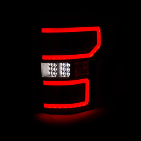 ANZO 18-19 Ford F-150 LED Taillights Smoke - 321339