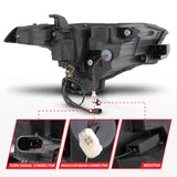 ANZO 22-24 Toyota Tundra (w/Factory LED Refl.) Z-Series Full LED Proj Headlights - Pass. Side ONLY - 111599X-R