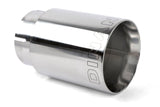 Dinan Double-Walled 4in Clamp-On Exhaust Tip - Polished - 4in Outlet / 3.25in Inlet - D663-0573-BOX