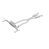 MagnaFlow Cat-Back SS 2.5in Dual Split Rear 4in Black Tip 11-16 Jeep Grand Cherokee 5.7L V8/3.6L V6 - 19216