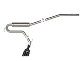 aFe Rebel Series 2.5in 409 SS Cat-Back Exhaust w/ Black Tip 2022 Ford Maverick - 49-33144-B