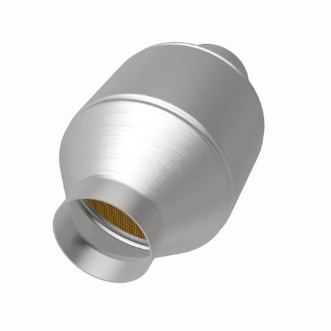 MagnaFlow Univ Cat Conv 2.5in Inlet/Outlet Center/Center Round 3in Body L x 5in W x 8.75in Overall L - 51656