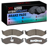 DFC 90-06 Jeep Wrangler Front 4000 Hybridynamic Brake Pads - 4000-0477-00