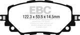 EBC 2016+ Fiat 124 Spider 1.4L Turbo Ultimax2 Front Brake Pads - UD1903