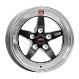 Weld S71 15x9.33 / 5x4.75 BP / 4.5in. BS Black Wheel (Medium Pad) - Non-Beadlock - 71MB-509B45A