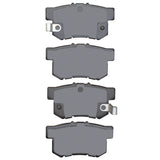 R1 91-12 Isuzu Oasis Rear Semi Met Brake Pads - 2311-0536-00