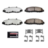 Power Stop 97-03 Ford F-150 Front Z36 Truck & Tow Brake Pads w/Hardware - Z36-679