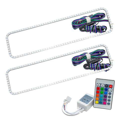 Oracle Chevrolet CK 87-99 Halo Kit - ColorSHIFT w/ Simple Controller - 2273-504