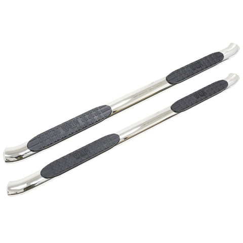 Westin 2014-2018 Chevy Silverado 1500 Crew Cab PRO TRAXX 4 Oval Nerf Step Bars - SS - 21-23720