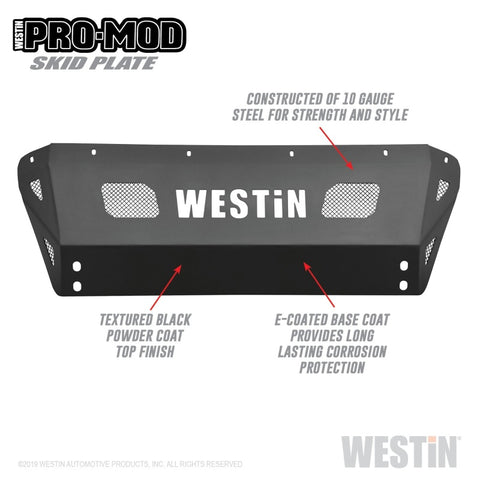 Westin 14-21 Toyota Tundra Pro-Mod Skid Plate - 58-72015