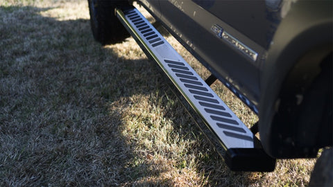 Lund 04-17 Nissan Titan Crew Cab Summit Ridge 2.0 Running Boards - Stainless - 28665038