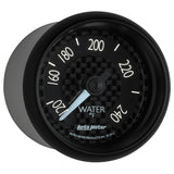 Autometer GT Series 52mm Mechanical 120-240 Deg F Water Temperature Gauge - 8032