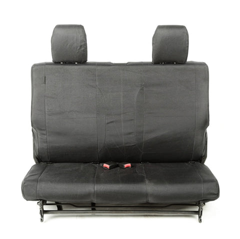 Rugged Ridge E-Ballistic Seat Cover Rear Black 07-10 JK 2Dr - 13266.01