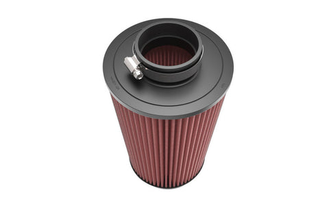 K&N Universal Round Clamp-On Air Filter 3-1/2in FLG  8in B, 7in T W/STUD, 12-1/2in H - RU-5165