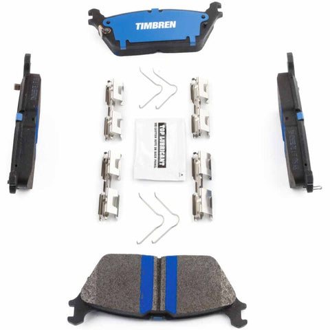 Timbren 19-26 Ram 1500/22-25 Jeep Grand Wagoneer BES Severe Duty Semi-Metallic Brake Pads - Rear - TIM-D2169SD