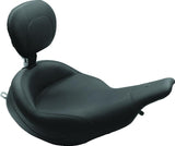 Mustang 04-08 Honda VTX1800N Wide Touring 2PC Seat - Black - 76531