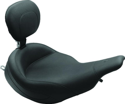 Mustang 04-08 Honda VTX1800N Wide Touring 2PC Seat - Black - 76531