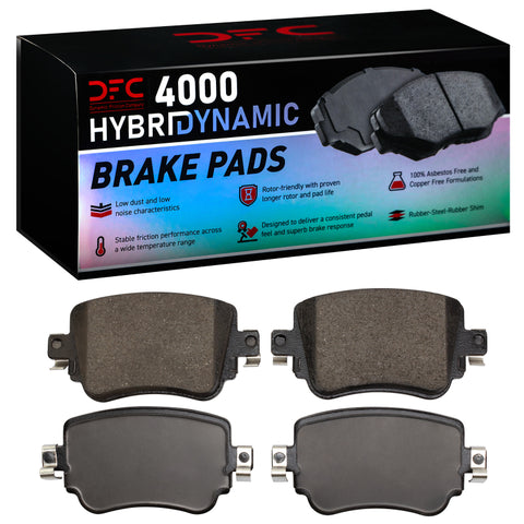 DFC 15-22 Volkswagen Passat Rear 4000 Hybridynamic Brake Pads - 4000-1779-00