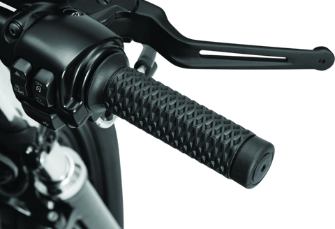 Kuryakyn Braaap Grips 7/8in Black - 6596
