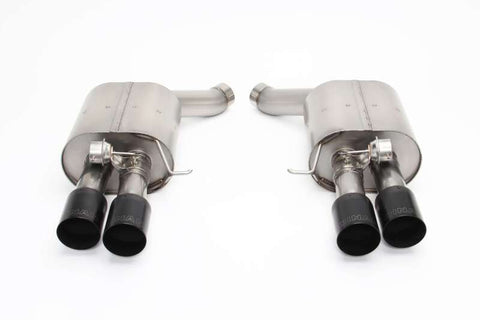 Dinan 12-19 BMW M6 (F06/F12/F13) Free Flow Axleback Exhaust System - Black Tips - D660-0049-BLK