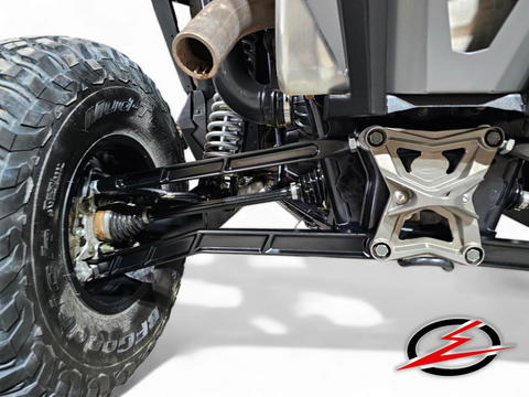 Elektric Offroad 2020+ Polaris Rzr Pro Xp Volt Billet Radius Rods Anodized Blk - RRL610026