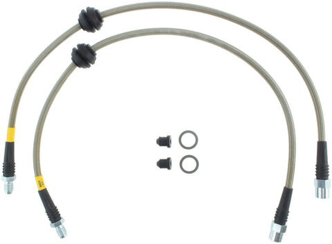 StopTech 08-13 Mini Cooper / 11-14 Mini Countryman Stainless Steel Front Brake Lines - 950.34017