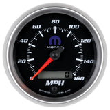 Autometer Mopar 3-3/8in 160 MPH Electric Programmable Speedometer Gauge - Black - 880022