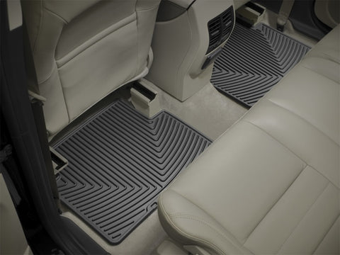 WeatherTech 13+ Ford Escape Rear Rubber Mats - Black - W284