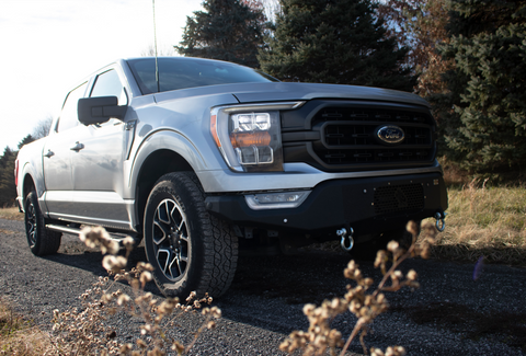 Fishbone Offroad 2021+ Ford F150 Front Bumper - Black - FB22366