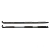 Westin 15-18 Chevy Silv 25/3500 Dbl Cab(6.5ft)/Dually (8ft) Platinum 4 Oval WTW Nerf Step Bars - Blk - 24-54565